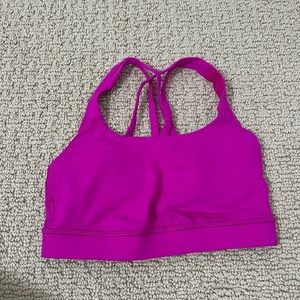 Lululemon energy bra size 4 highlight purple